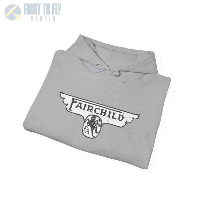 Fairchild Aircraft Unisex Heavy Blend™ Hooded Sweatshirt - Hoodie - Gifts for pilots - Aviation apparel