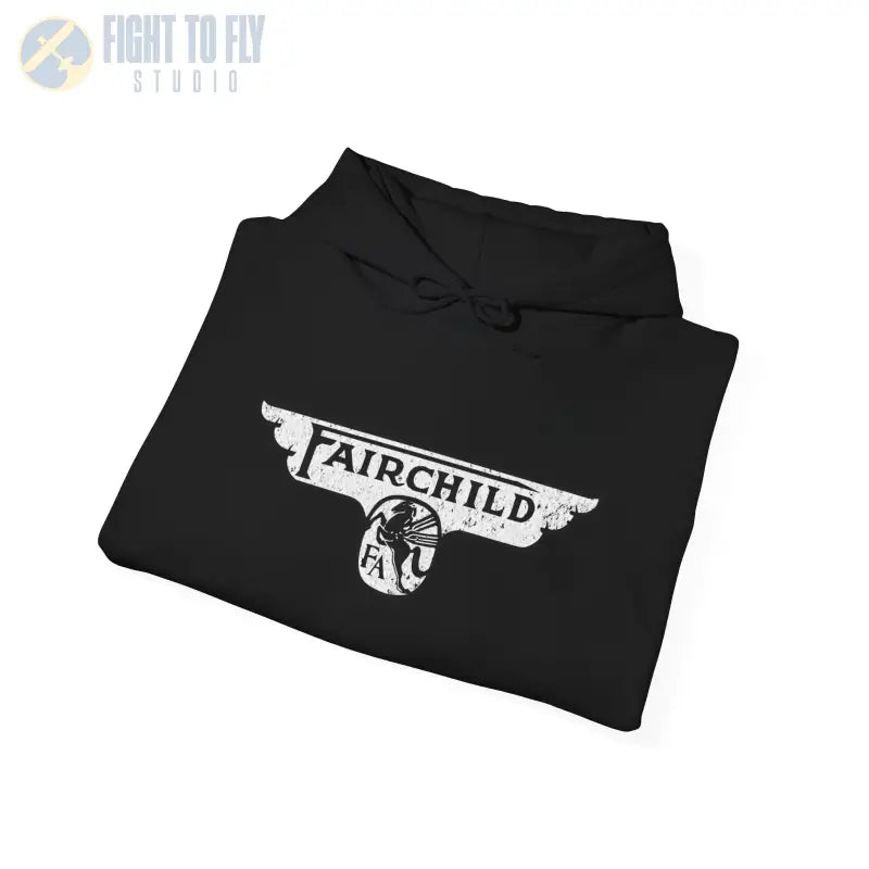 Fairchild Aircraft Unisex Heavy Blend™ Hooded Sweatshirt - Hoodie - Gifts for pilots - Aviation apparel