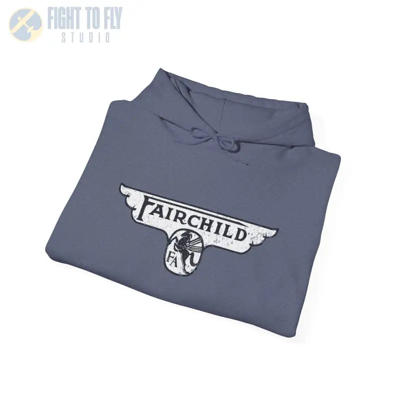 Fairchild Aircraft Unisex Heavy Blend™ Hooded Sweatshirt - Hoodie - Gifts for pilots - Aviation apparel