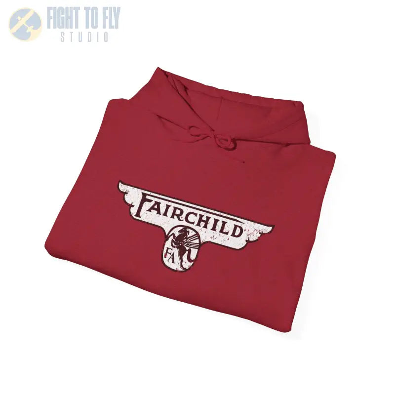 Fairchild Aircraft Unisex Heavy Blend™ Hooded Sweatshirt - Hoodie - Gifts for pilots - Aviation apparel