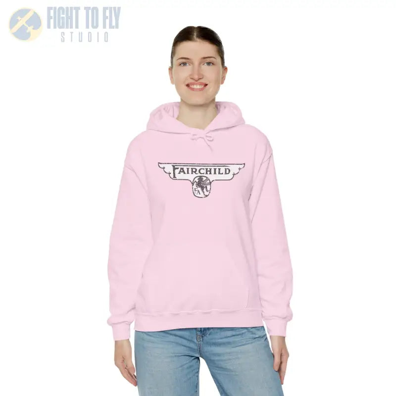 Fairchild Aircraft Unisex Heavy Blend™ Hooded Sweatshirt - Hoodie - Gifts for pilots - Aviation apparel