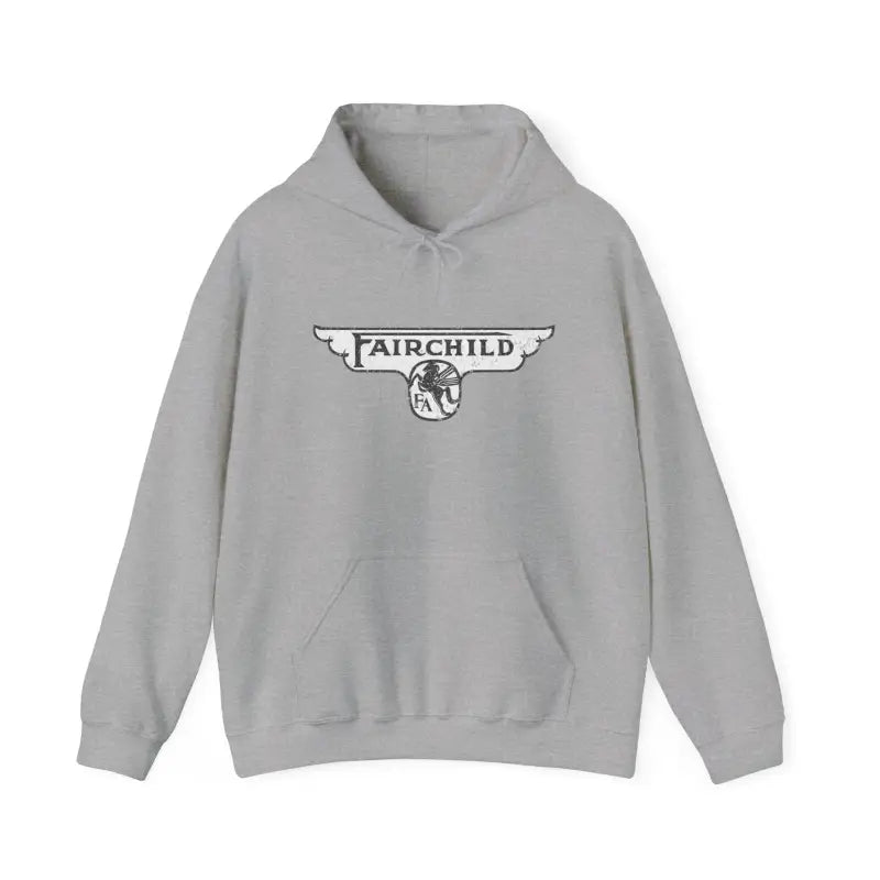 Fairchild Aircraft Unisex Heavy Blend™ Hooded Sweatshirt - Hoodie - Gifts for pilots - Aviation apparel