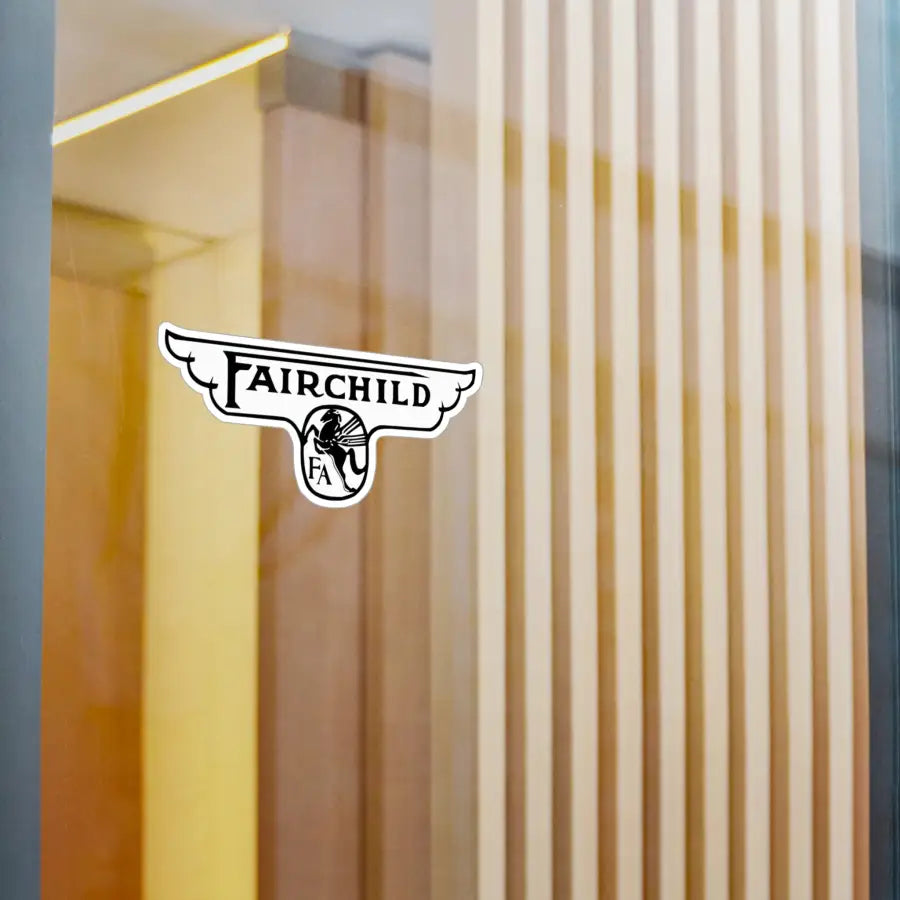 Fairchild Kiss-Cut Vinyl Decal - Paper products - Gifts for pilots - Aviation apparel