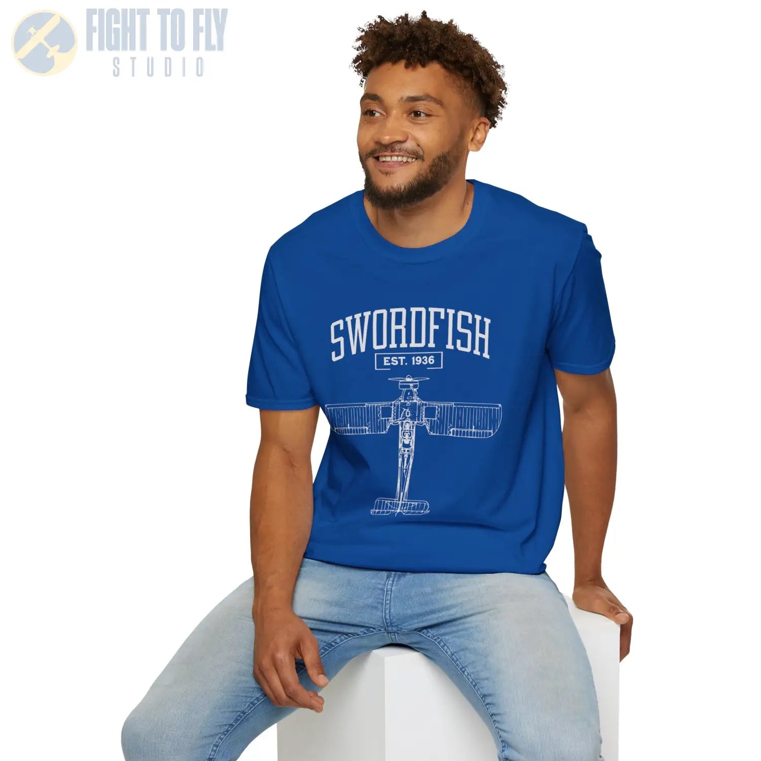 Fairey Swordfish - T-Shirt - Pilot gifts - WWII warbird t-shirt