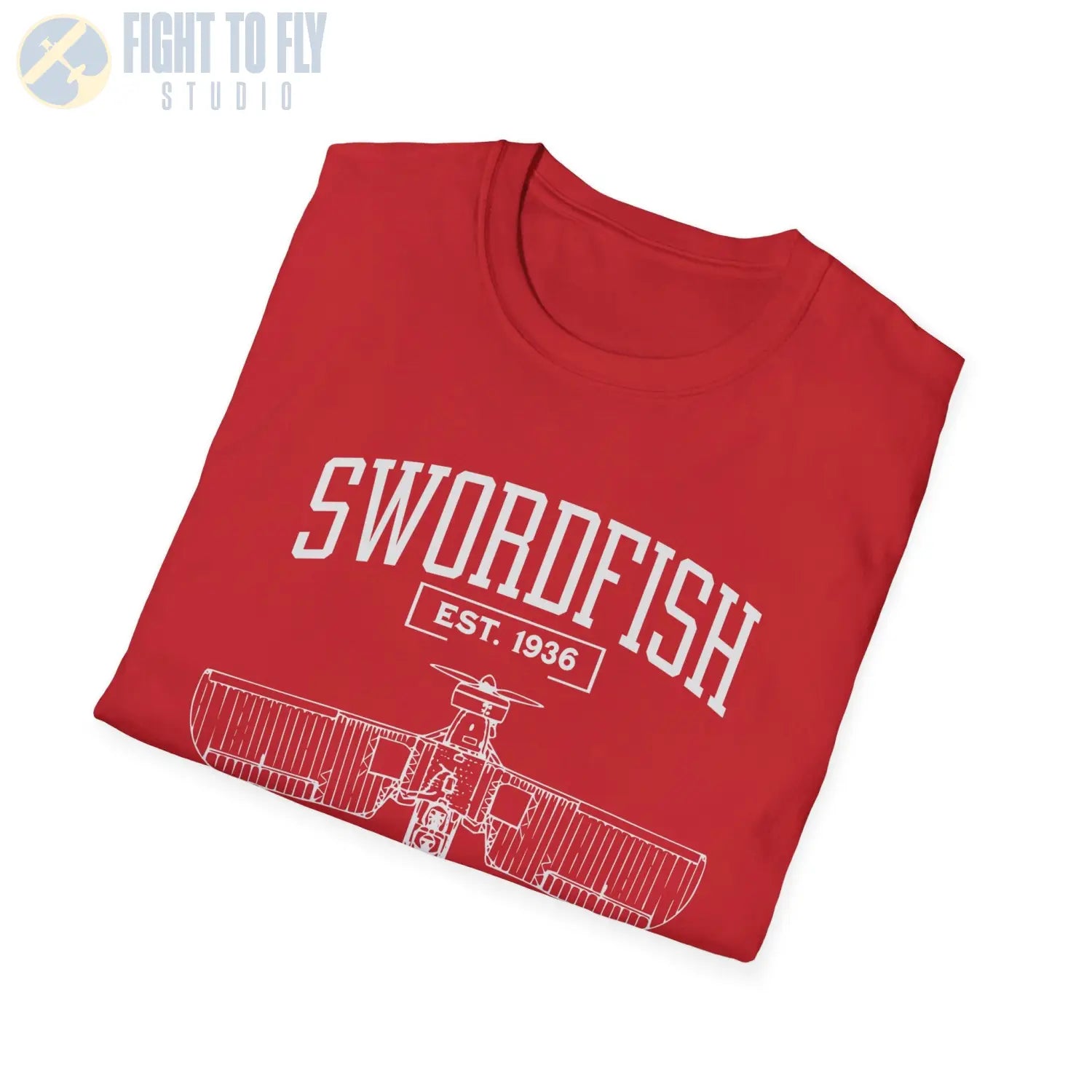 Fairey Swordfish - T-Shirt - Pilot gifts - WWII warbird t-shirt