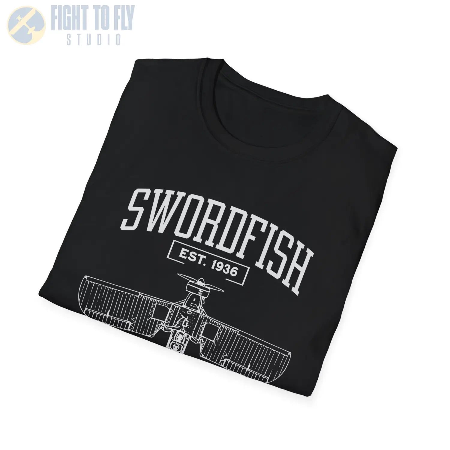 Fairey Swordfish - T-Shirt - Pilot gifts - WWII warbird t-shirt