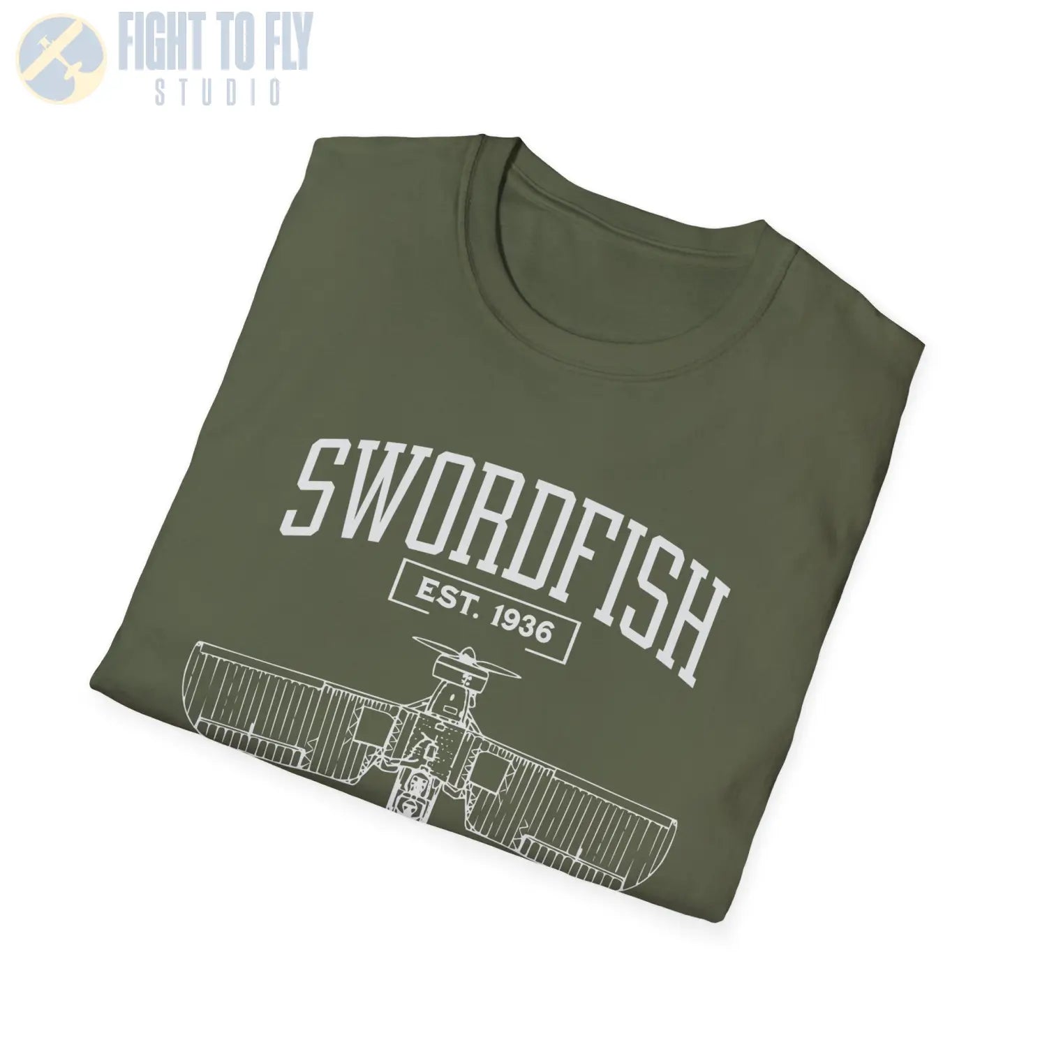 Fairey Swordfish - T-Shirt - Pilot gifts - WWII warbird t-shirt