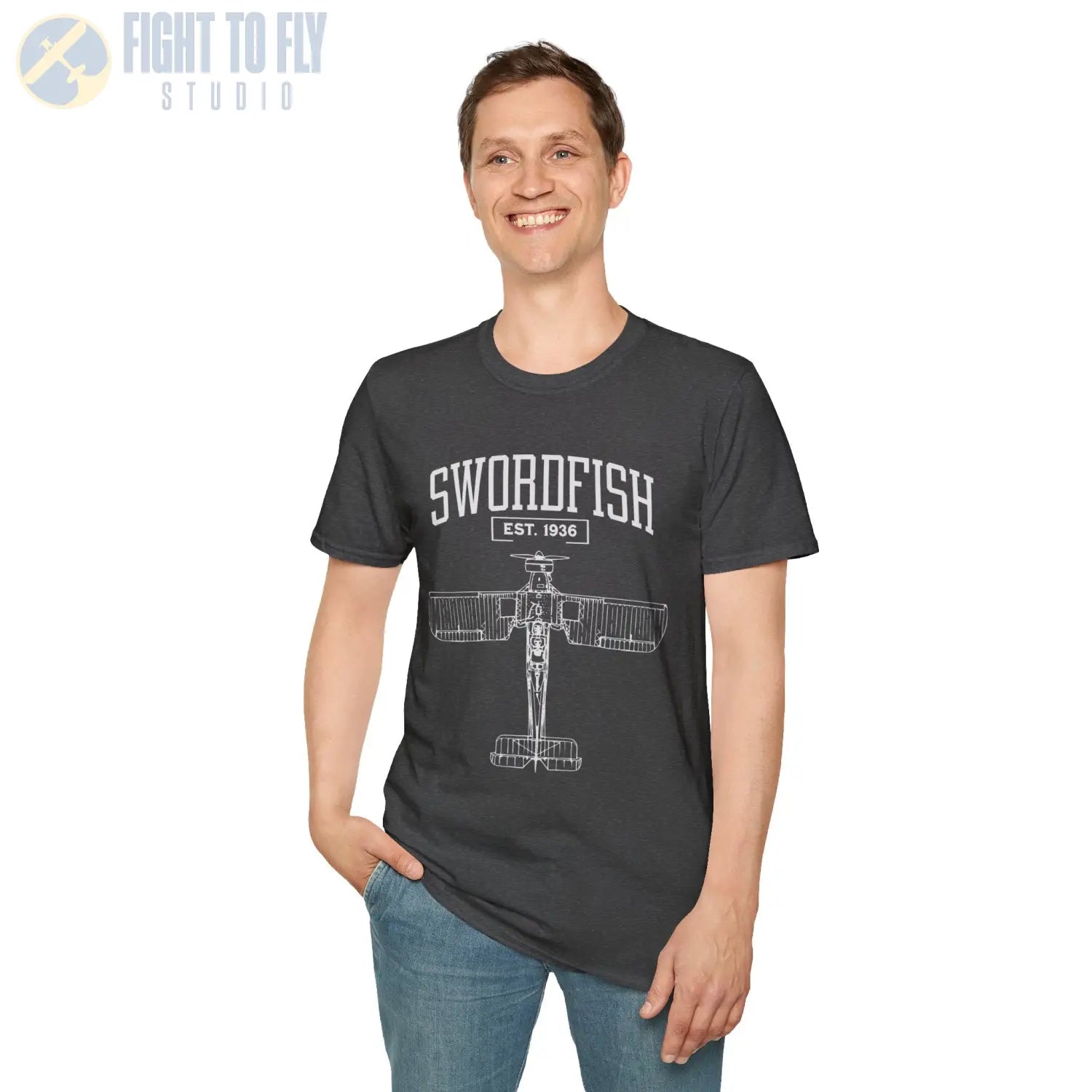 Fairey Swordfish - T-Shirt - Pilot gifts - WWII warbird t-shirt