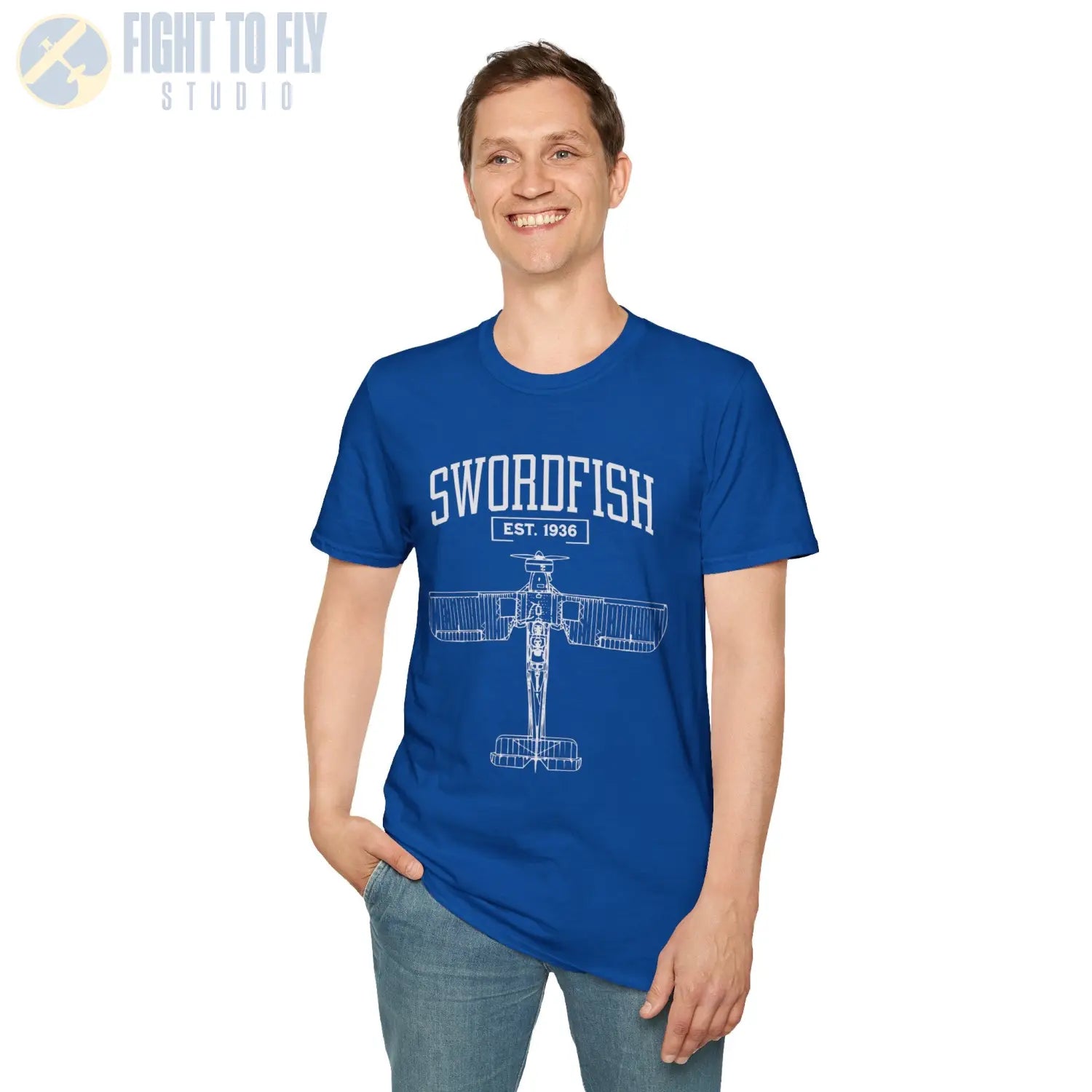 Fairey Swordfish - T-Shirt - Pilot gifts - WWII warbird t-shirt