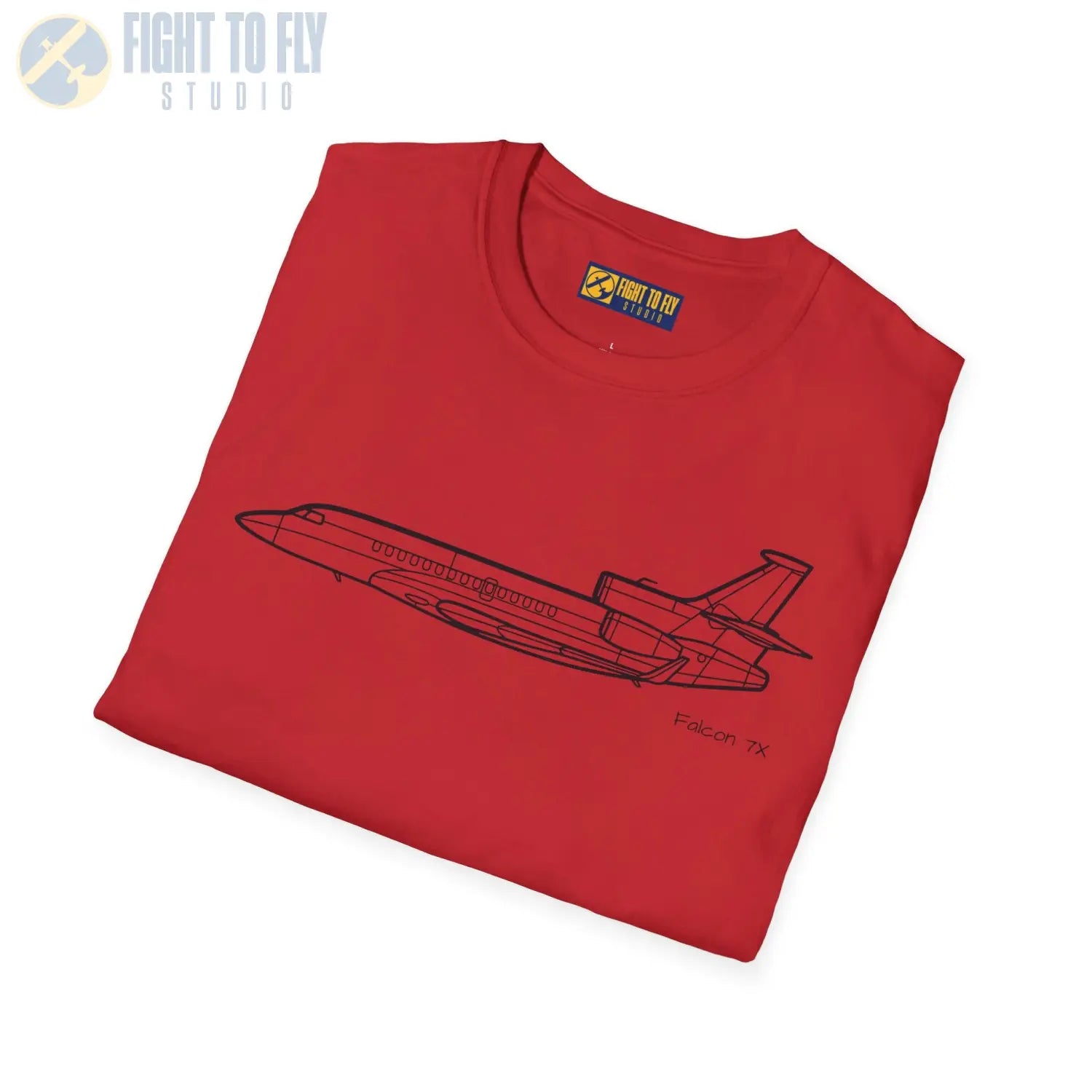Falcon 7X T-Shirt - Pilot gifts - WWII warbird t-shirt