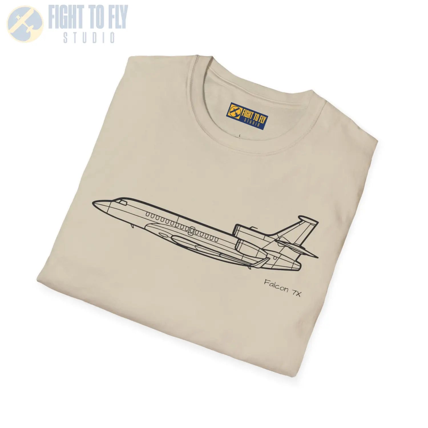 Falcon 7X T-Shirt - Pilot gifts - WWII warbird t-shirt