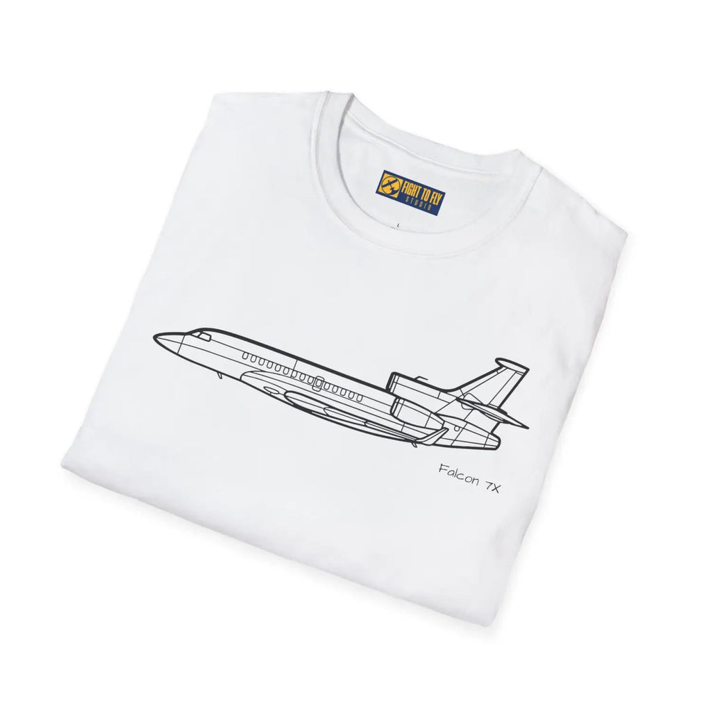 Falcon 7X T-Shirt - Pilot gifts - WWII warbird t-shirt
