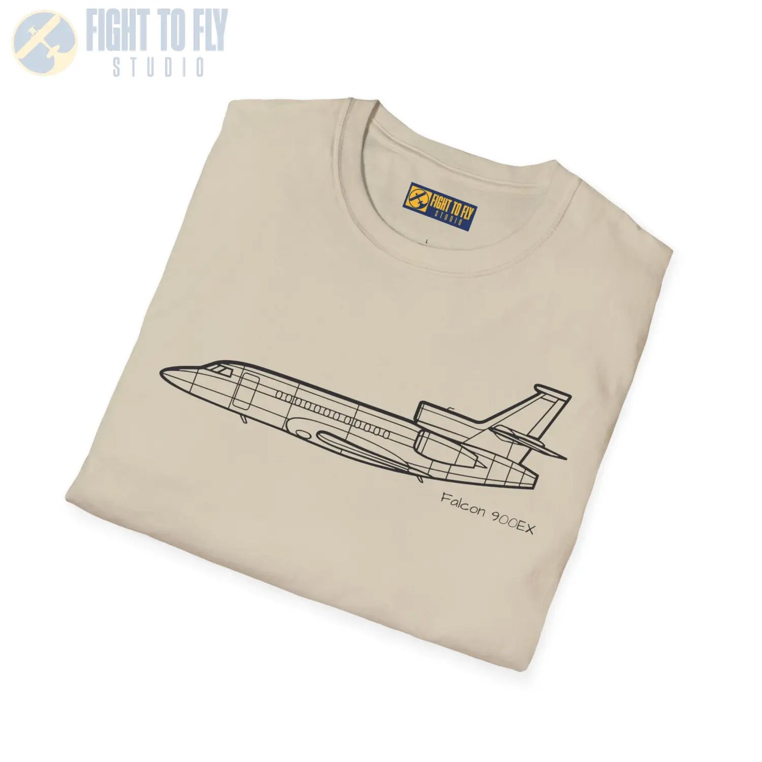 Falcon 900EX T-Shirt - Pilot gifts - WWII warbird t-shirt