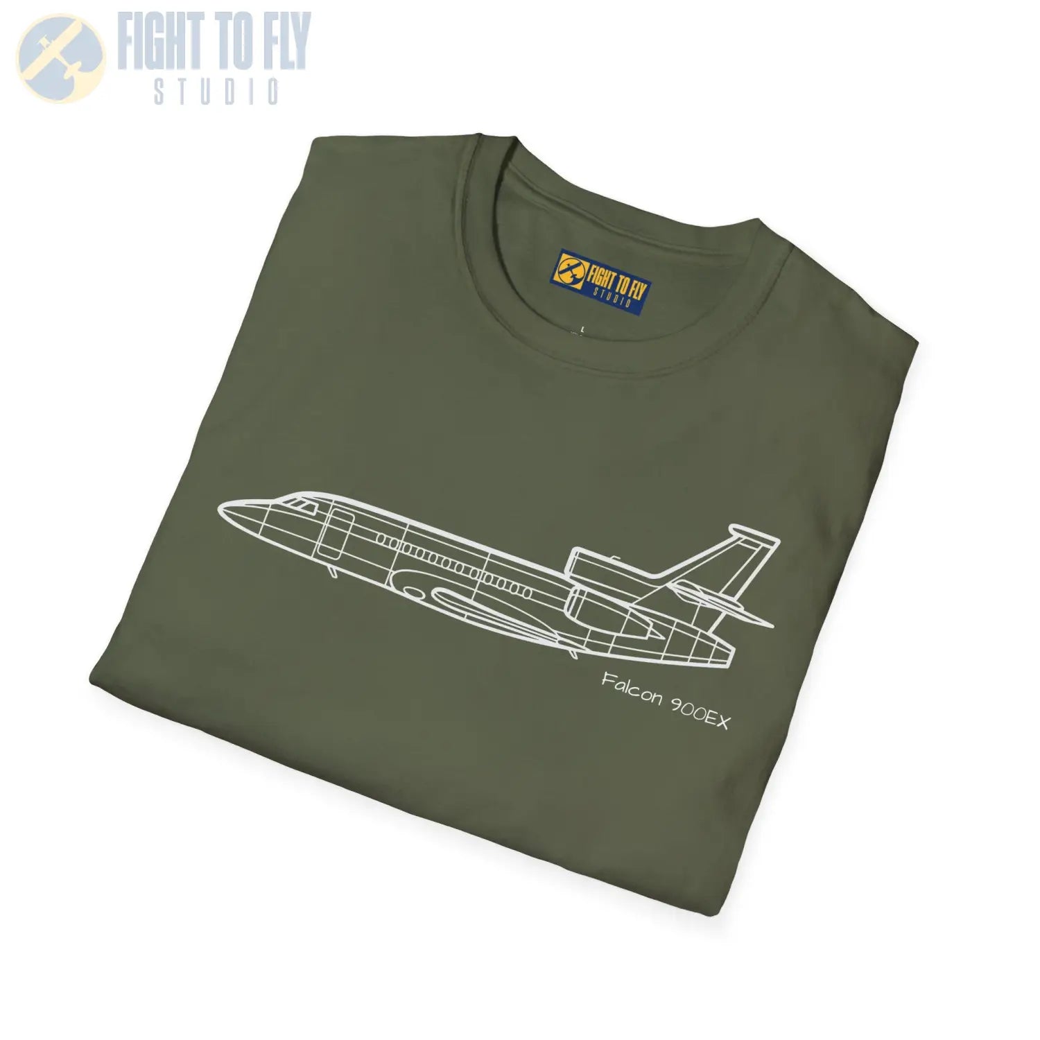 Falcon 900EX T-Shirt - Pilot gifts - WWII warbird t-shirt