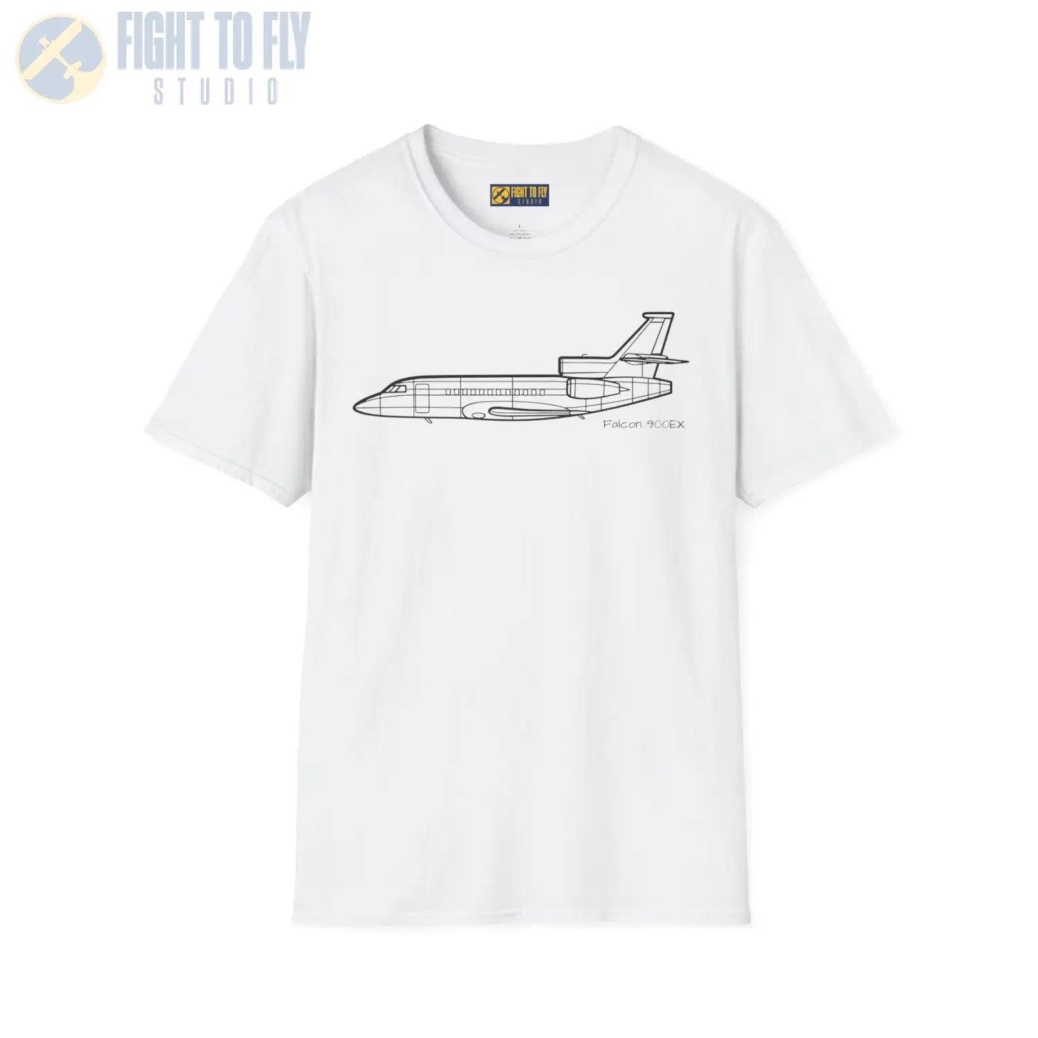 Falcon 900EX T-Shirt - Pilot gifts - WWII warbird t-shirt