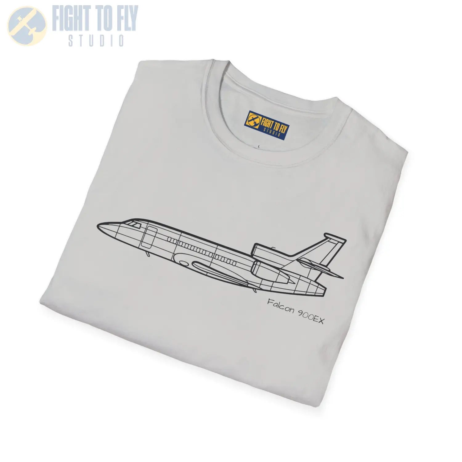 Falcon 900EX T-Shirt - Pilot gifts - WWII warbird t-shirt