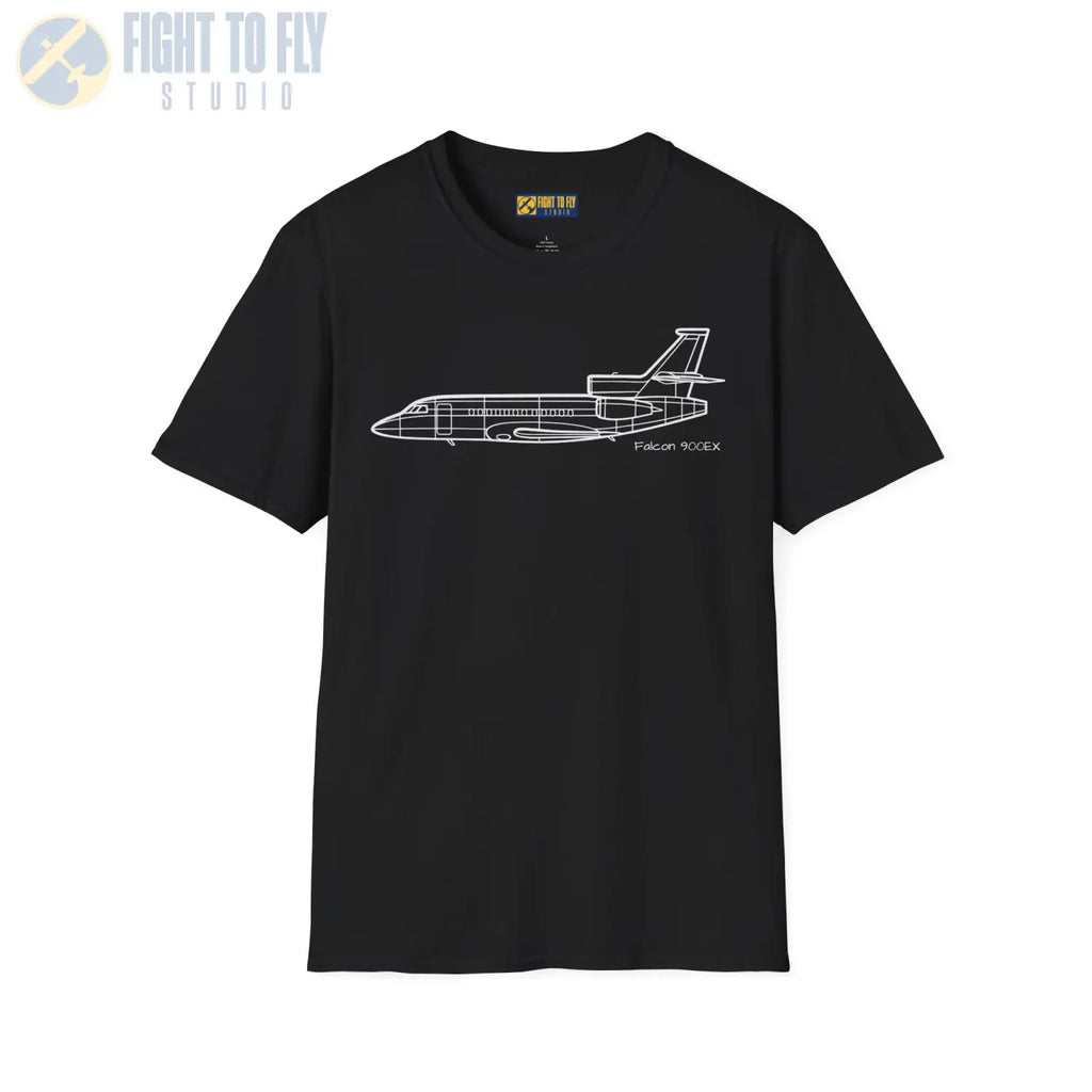 Falcon 900EX T-Shirt - Pilot gifts - WWII warbird t-shirt