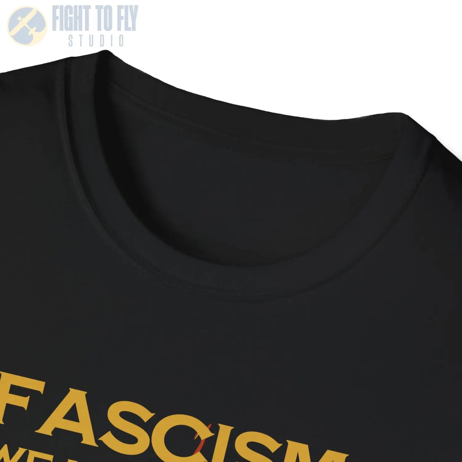 Fascism Wears a Smile Before It Shows Its Teeth - T-Shirt - Pilot gifts - WWII warbird t-shirt