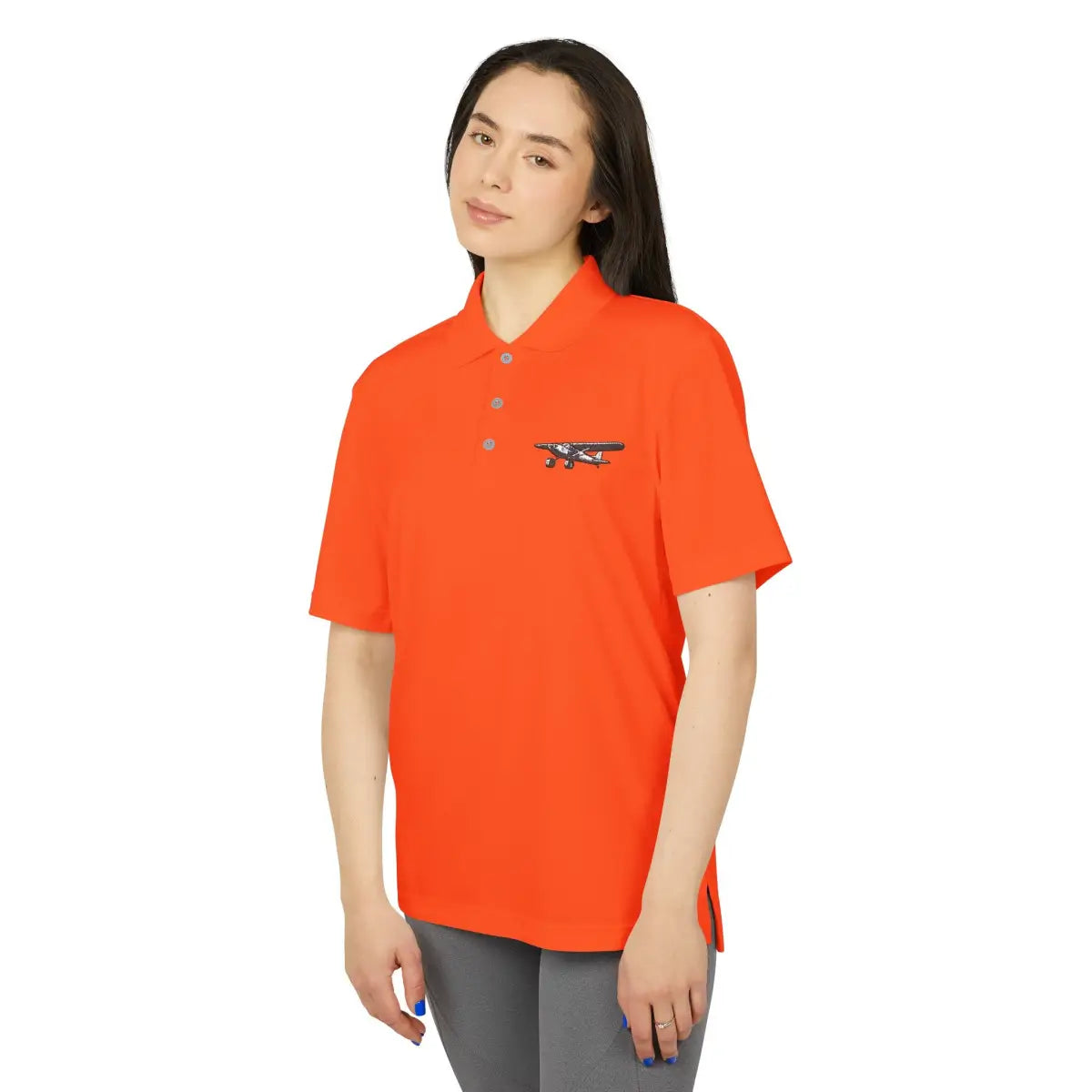 Fat Tire Performance Polo - T-Shirt - Gifts for pilots - Aviation apparel