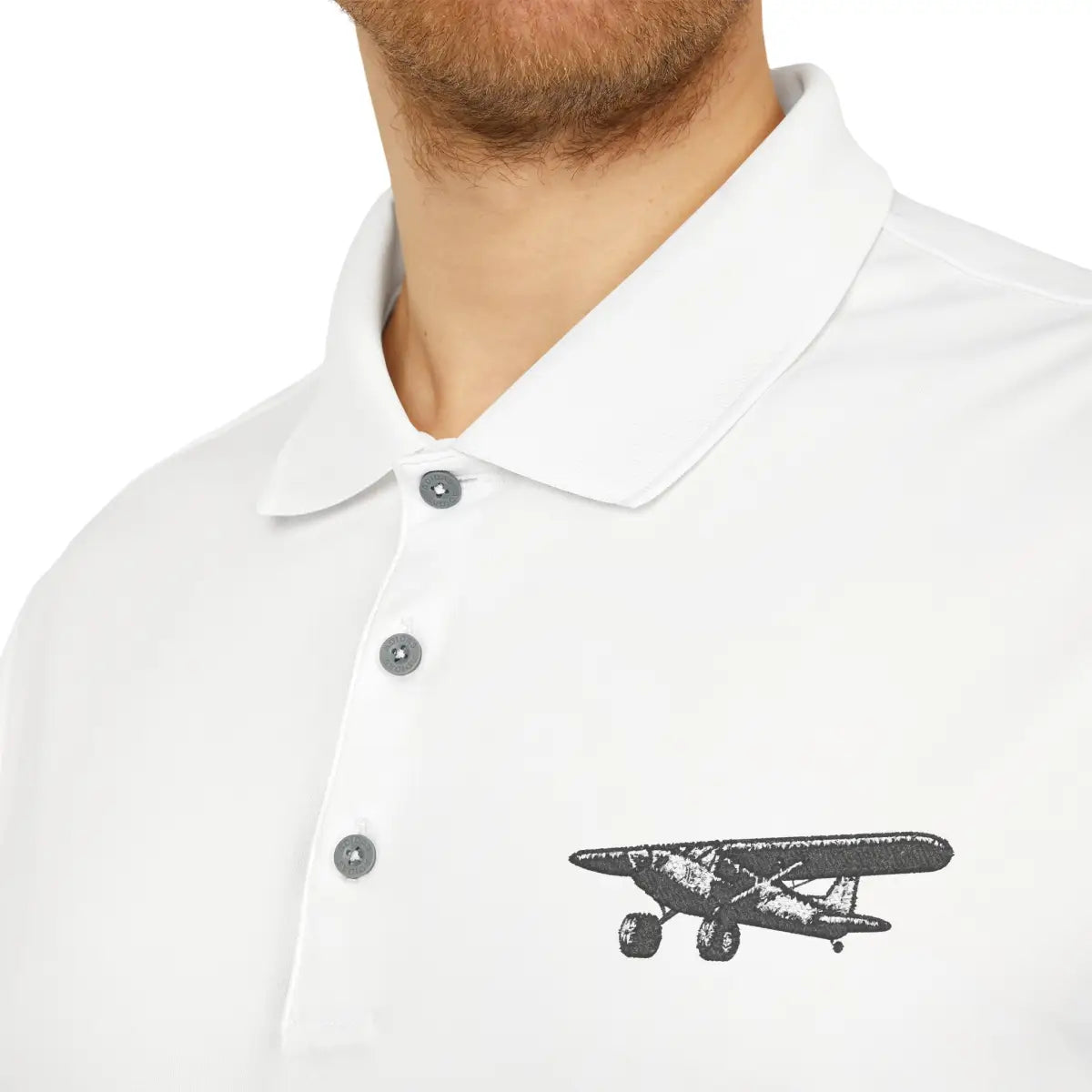 Fat Tire Performance Polo - T-Shirt - Gifts for pilots - Aviation apparel