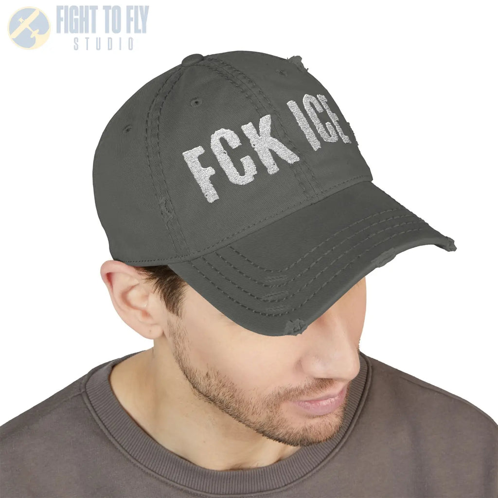 FCK ICE Hat - Hats - Pilot gifts - WWII warbird t-shirt
