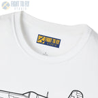 FG-1D Corsair Side View T-Shirt - Pilot gifts - WWII warbird t-shirt