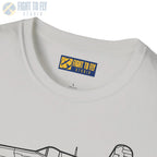 FG-1D Corsair Side View T-Shirt - Pilot gifts - WWII warbird t-shirt