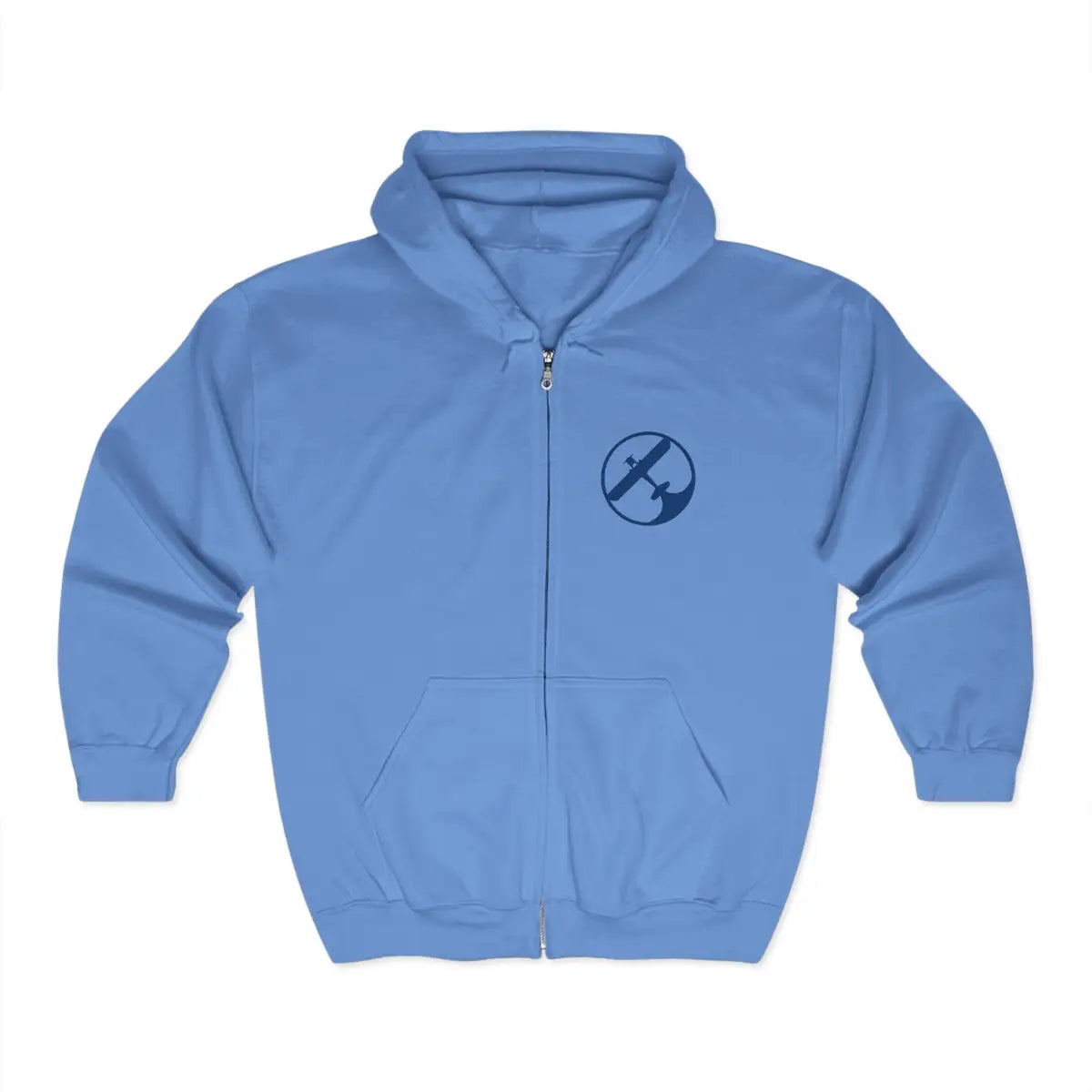 Fight to Fly Logo Zip Hoodie - Gifts for pilots - Aviation apparel