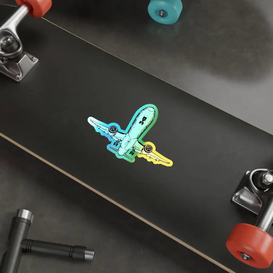 Final Approach Holographic Die-Cut Stickers - Paper products - Gifts for pilots - Aviation apparel