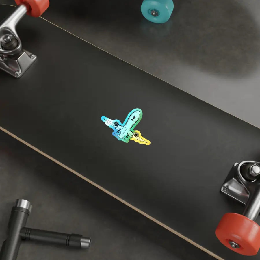 Final Approach Holographic Die-Cut Stickers - Paper products - Gifts for pilots - Aviation apparel