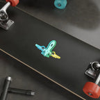 Final Approach Holographic Die-Cut Stickers - Paper products - Pilot gifts - WWII warbird t-shirt