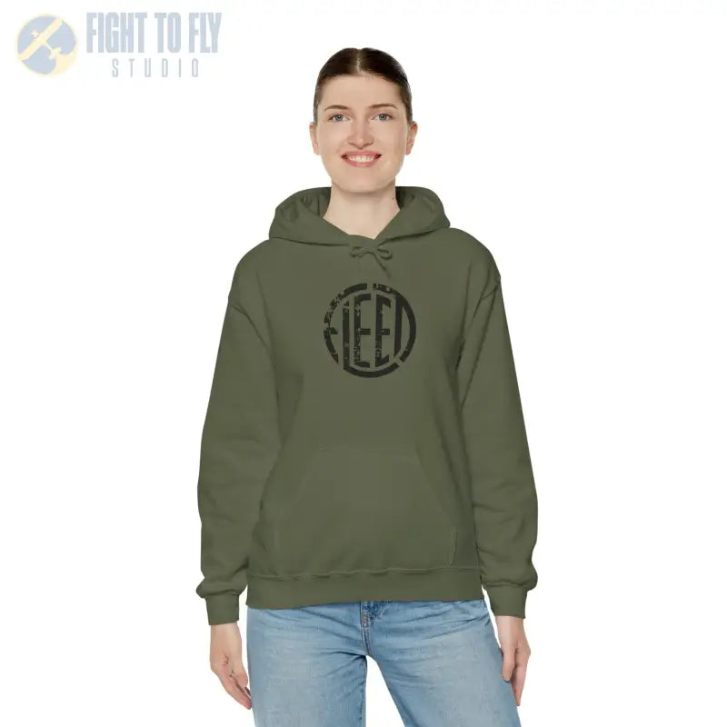 Fleet Aircraft Vintage Logo Hoodie - Gifts for pilots - Aviation apparel