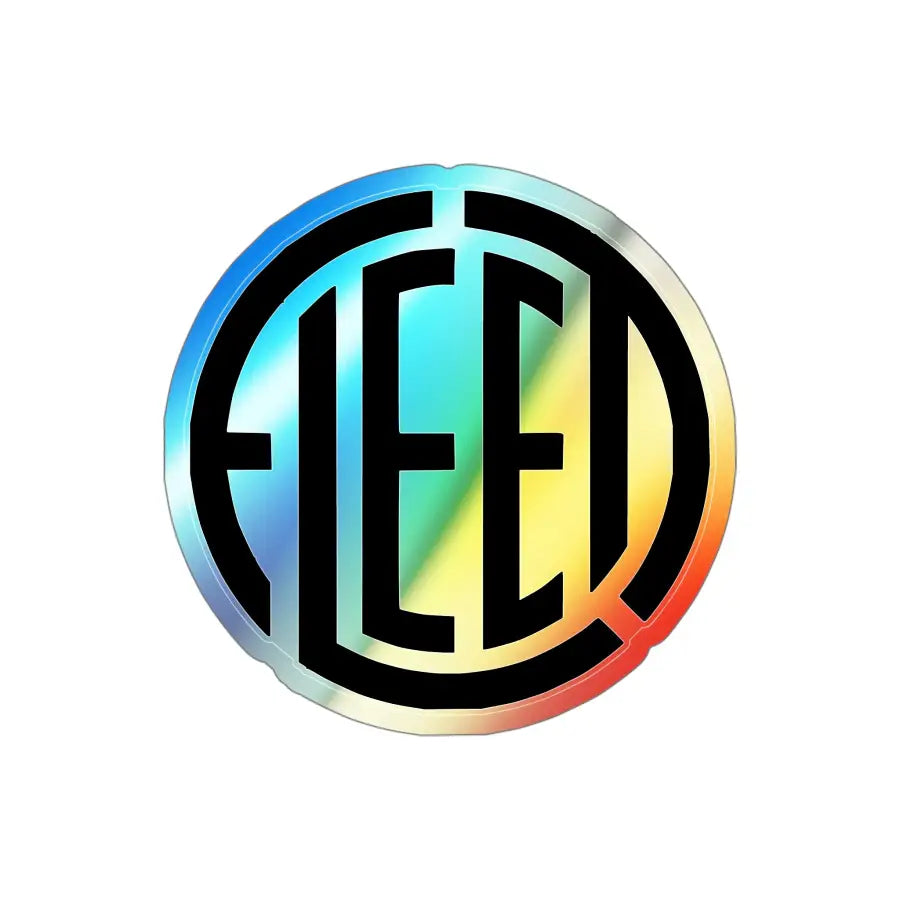 Fleet Holographic Die-Cut Stickers - Paper products - Gifts for pilots - Aviation apparel
