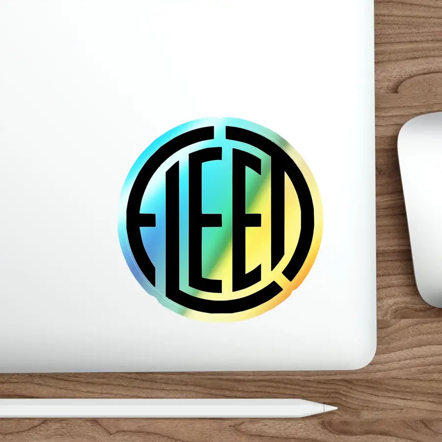 Fleet Holographic Die-Cut Stickers - Paper products - Pilot gifts - WWII warbird t-shirt