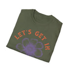 Floral Motivational T-Shirt - Let’s Get In Good Trouble - Pilot gifts - WWII warbird t-shirt