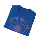 Floral Motivational T-Shirt - Let’s Get In Good Trouble - Pilot gifts - WWII warbird t-shirt