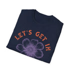 Floral Motivational T-Shirt - Let’s Get In Good Trouble - Pilot gifts - WWII warbird t-shirt