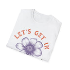 Floral Motivational T-Shirt - Let’s Get In Good Trouble - Pilot gifts - WWII warbird t-shirt