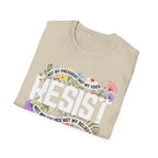 Floral Resist - Not My President - T-Shirt - Pilot gifts - WWII warbird t-shirt