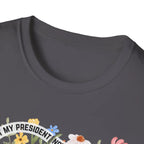 Floral Resist - Not My President - T-Shirt - Pilot gifts - WWII warbird t-shirt