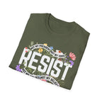 Floral Resist - Not My President - T-Shirt - Pilot gifts - WWII warbird t-shirt