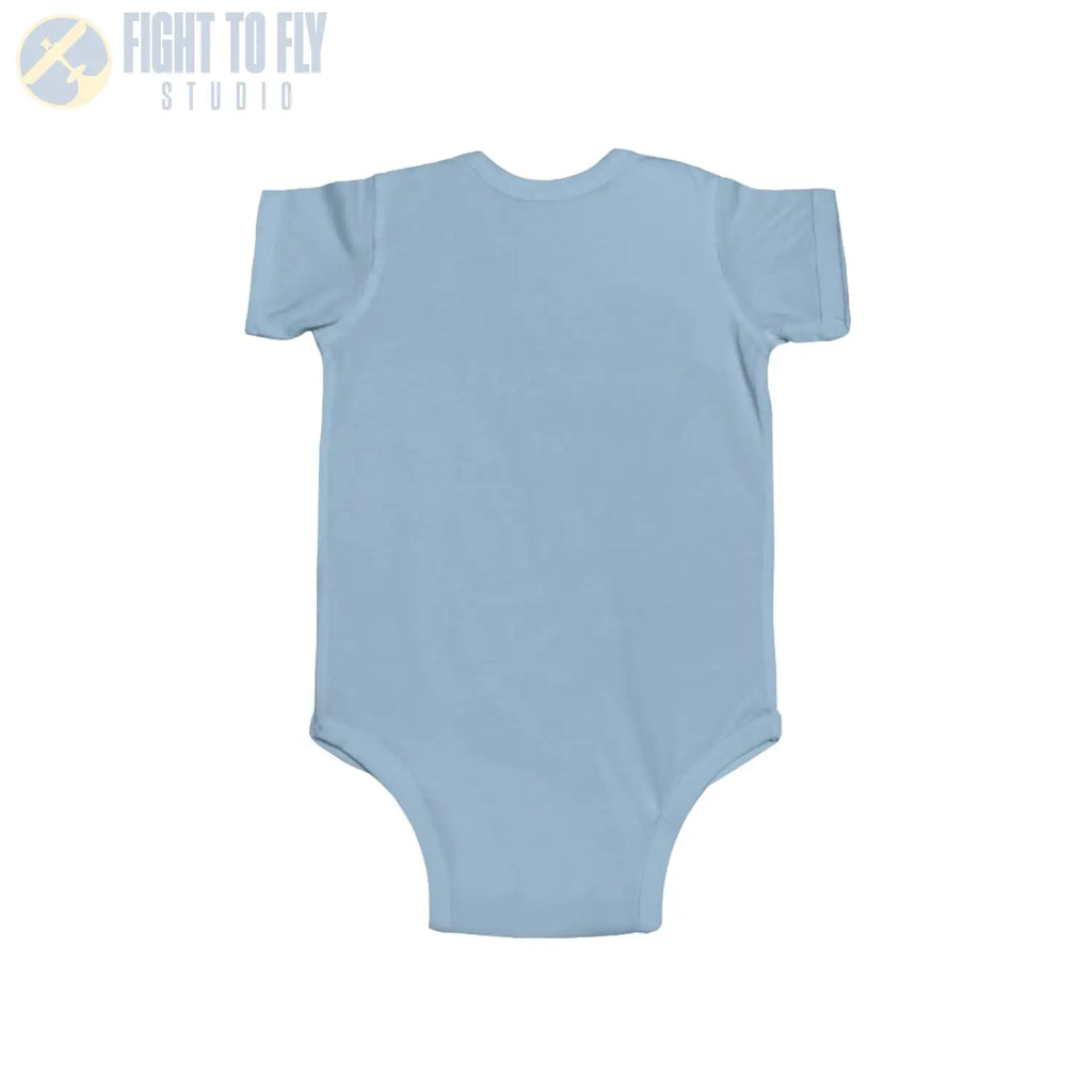Fly Girl – Baby Aviation Shirt with Airliner Silhouette - Kids clothes - Pilot gifts - WWII warbird t-shirt