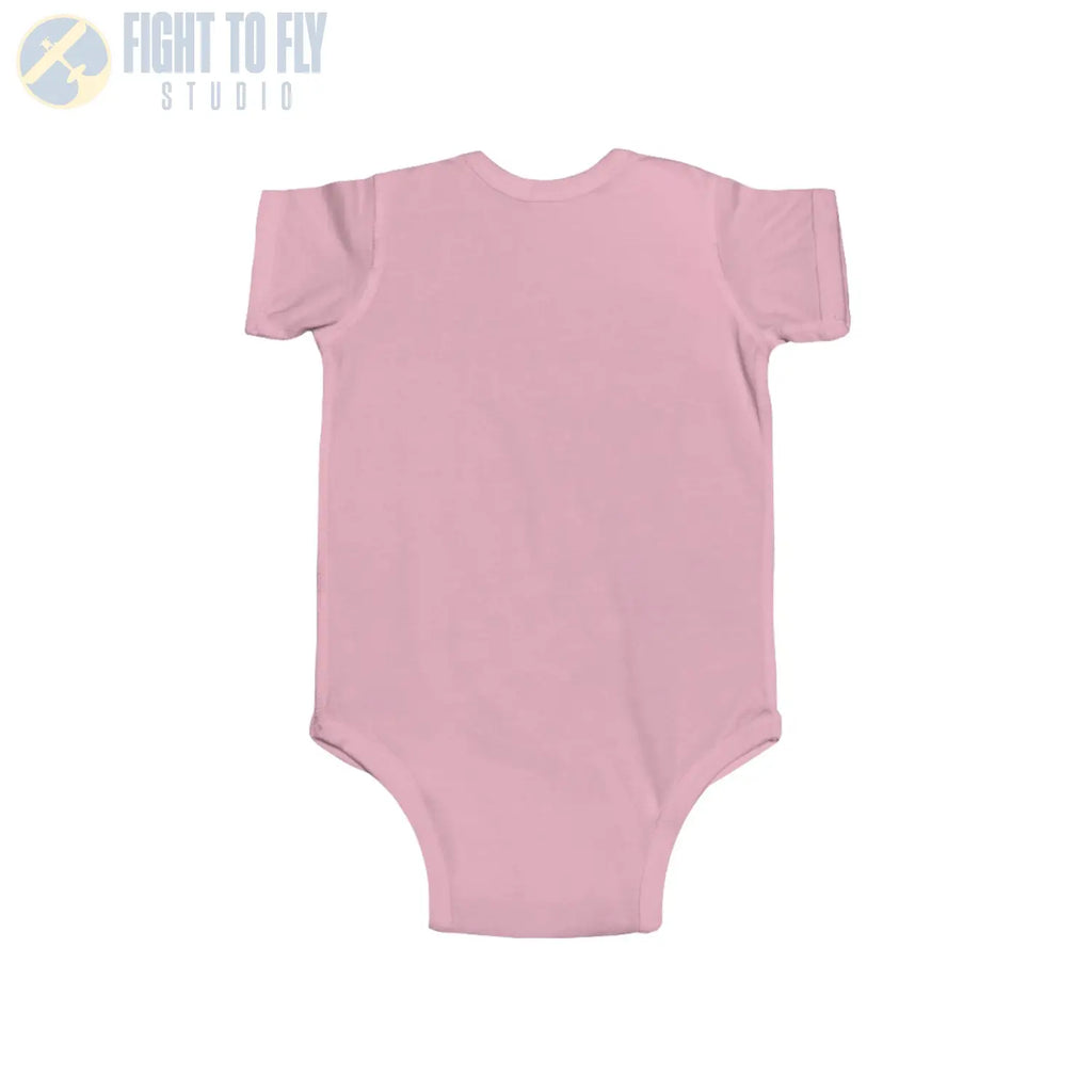 Fly Girl – Baby Aviation Shirt with Airliner Silhouette - Kids clothes - Pilot gifts - WWII warbird t-shirt