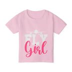 Fly Girl Toddler T-Shirt | Cute Kids Aviation Tee | Perfect Gift for Young Aviators | Birthday Everyday Wear Travel