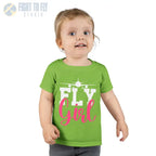 Fly Girl Toddler T-Shirt Cute Tee Aviation Themed Kids Shirt - clothes - Pilot gifts - WWII warbird t-shirt