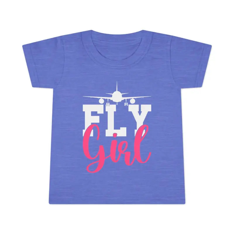 Fly Girl Toddler T-Shirt Cute Tee Aviation Themed Kids Shirt - clothes - Pilot gifts - WWII warbird t-shirt