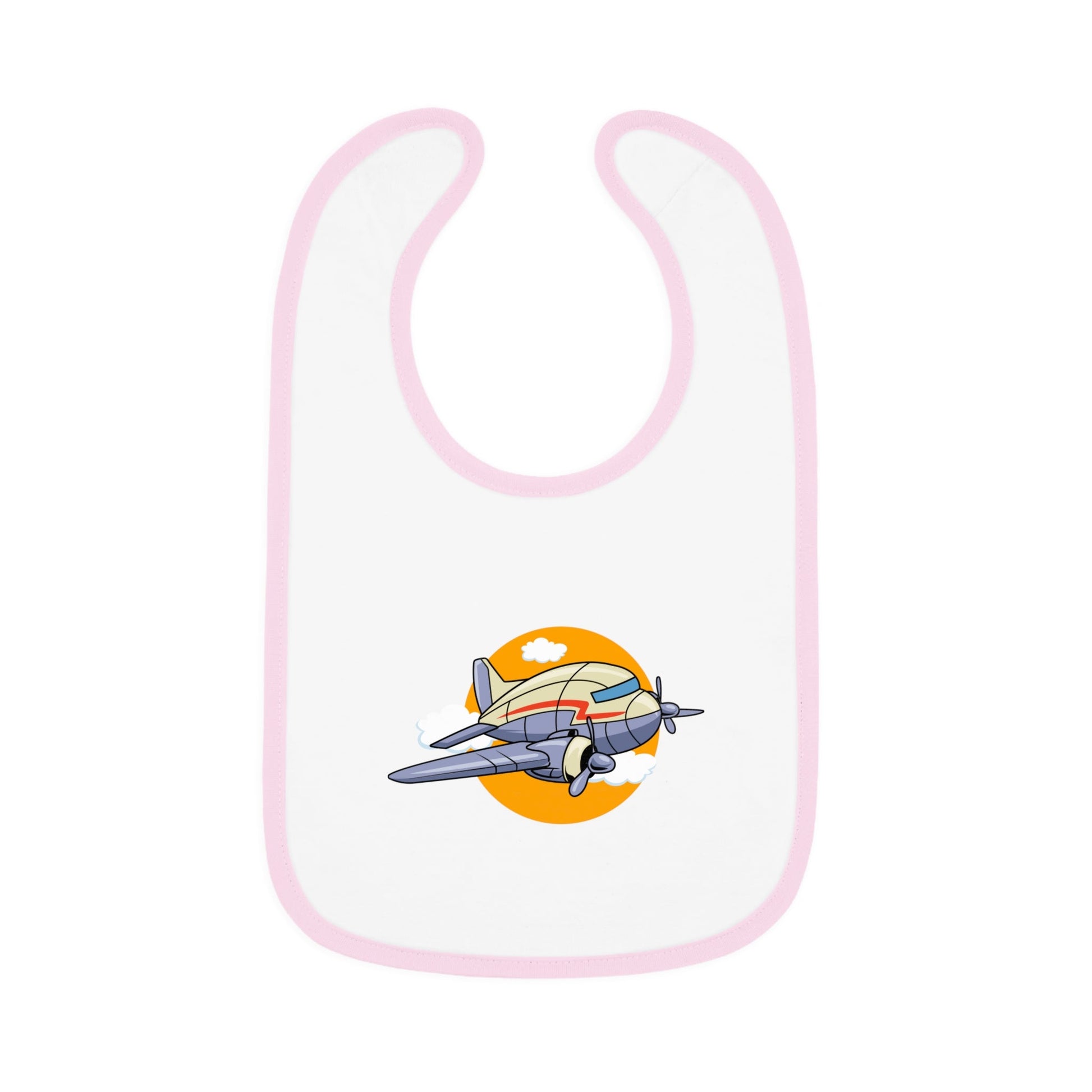 Fly High Baby Bib - Vintage Propliner - Kids clothes - Gifts for pilots - Aviation apparel