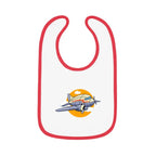 Fly High Baby Bib - Vintage Propliner - Kids clothes - Pilot gifts - WWII warbird t-shirt