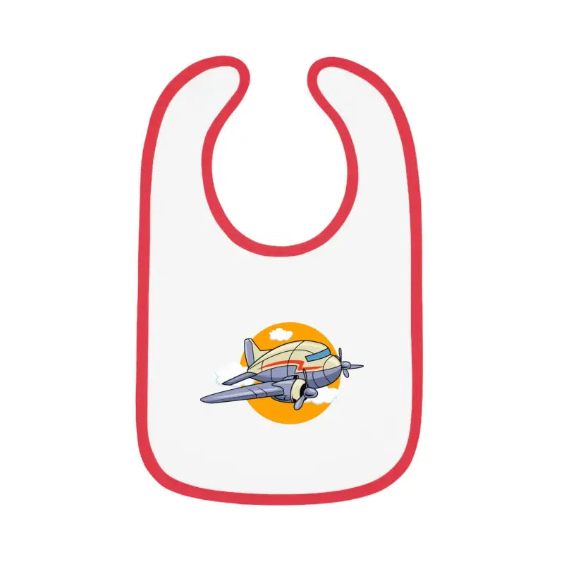 Fly High Baby Bib - Vintage Propliner - Kids clothes - Pilot gifts - WWII warbird t-shirt