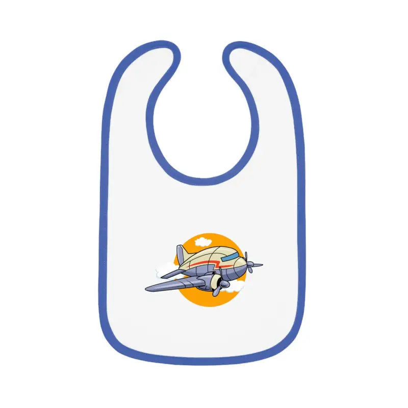 Fly High Baby Bib - Vintage Propliner - Kids clothes - Pilot gifts - WWII warbird t-shirt